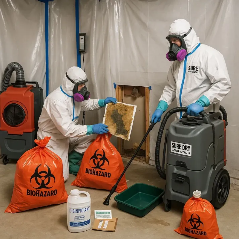 Contaminated Water Handling Protocols process in Andrews, TX
