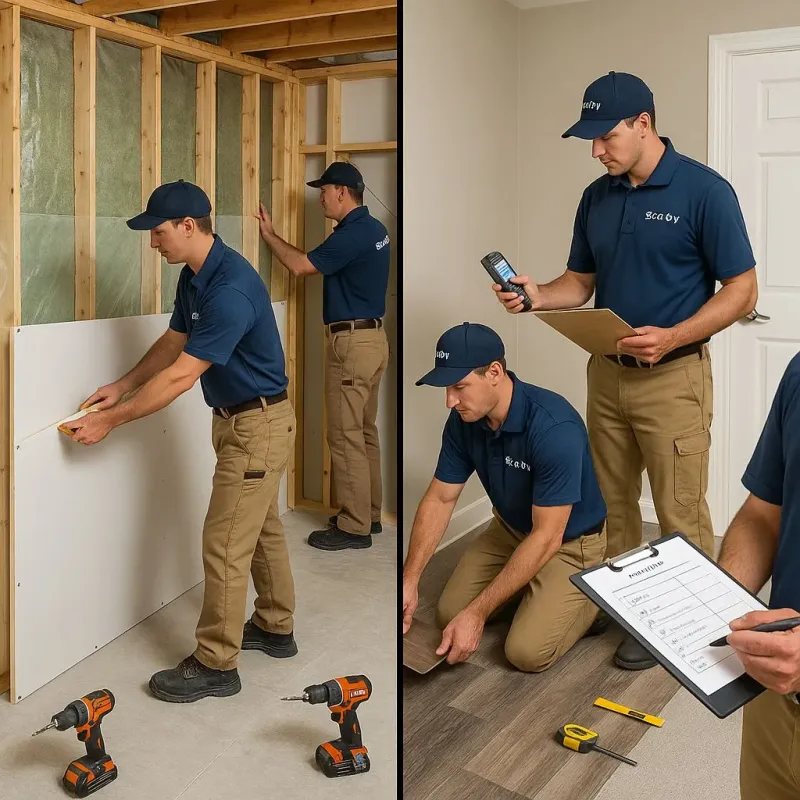 Repairs and Reconstruction process in Andrews, TX