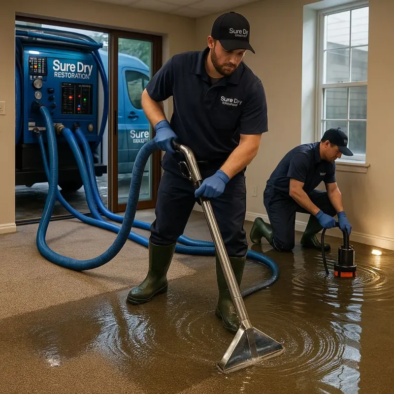 Water Extraction and Removal process in Andrews, TX